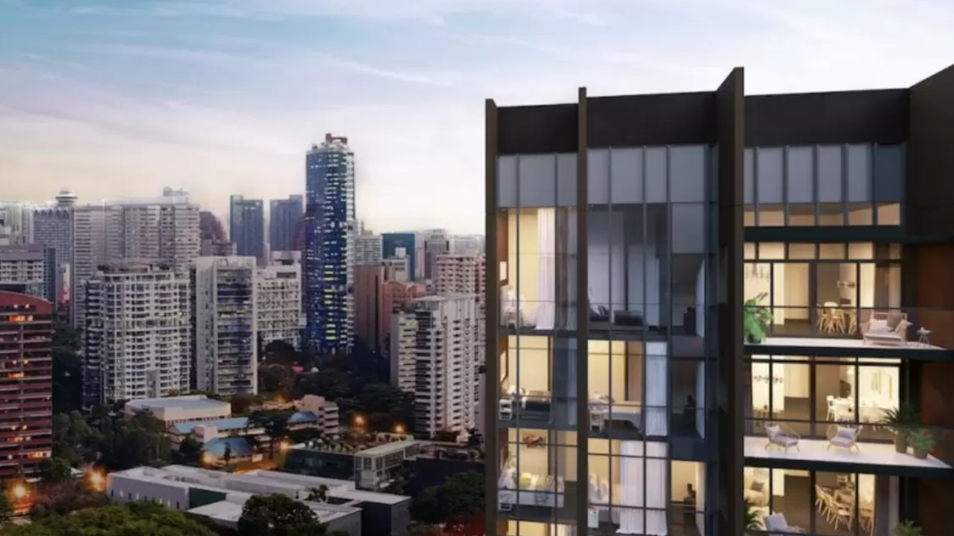 Pullman Residences Singapore luxury apartments exterior