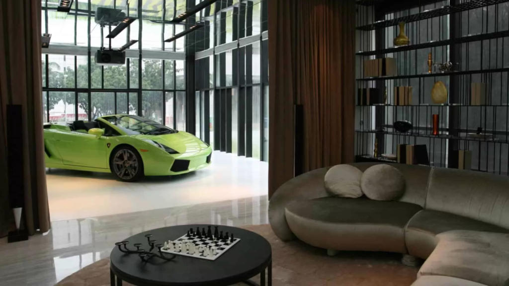 Reignwood Hamilton Scotts Singapore luxury apartments living room