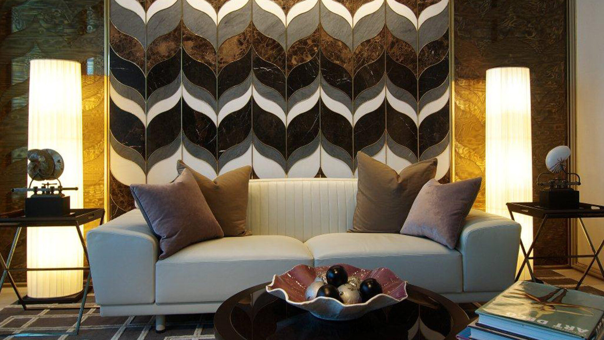 The Ritz-Carlton Residences Penthouse Singapore luxury apartments Living Room