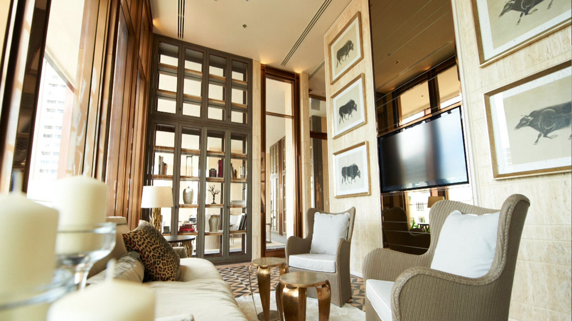 The Ritz-Carlton Residences Penthouse Singapore luxury apartments Sitting Area