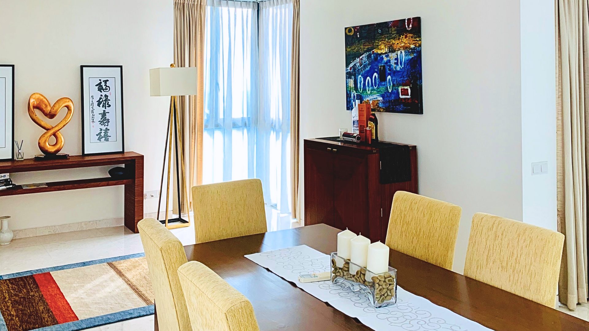 Rivergate Singapore luxury apartments dining area
