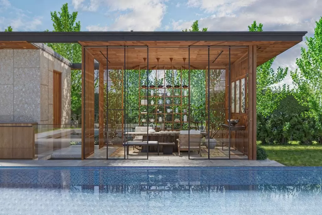Sixth Avenue Good Class Bungalow pool