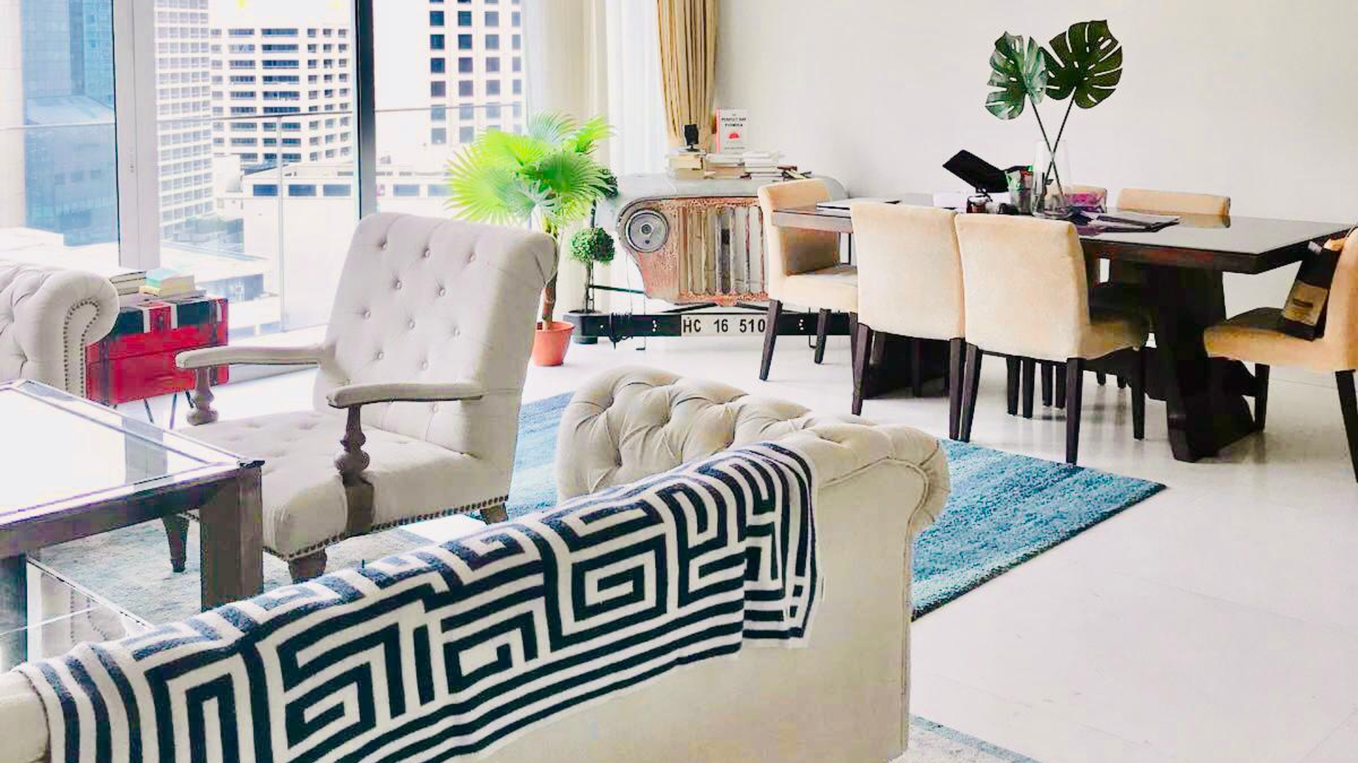 St. Regis Residences Singapore luxury apartments living room