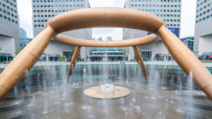 Suntec City Tower Singapore Commercial Properties fountain