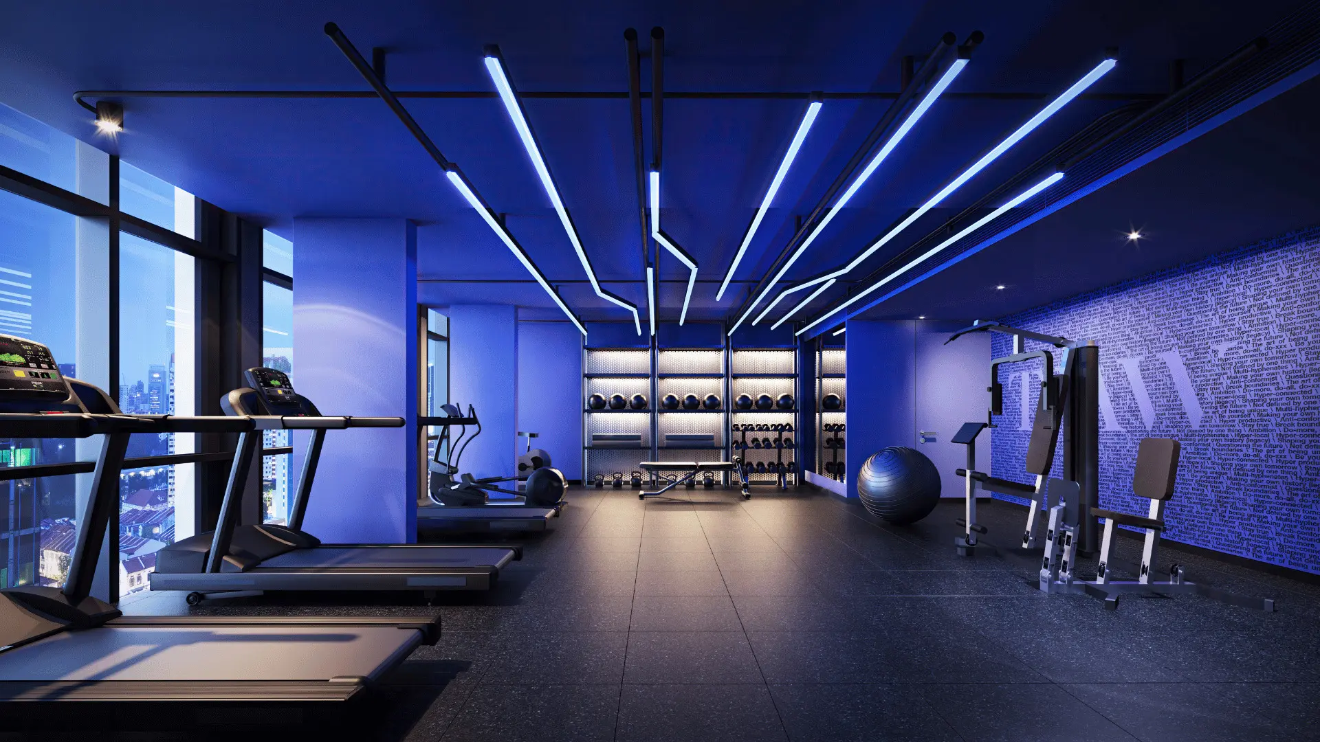 TMW Maxwell mixed-development condo Gym