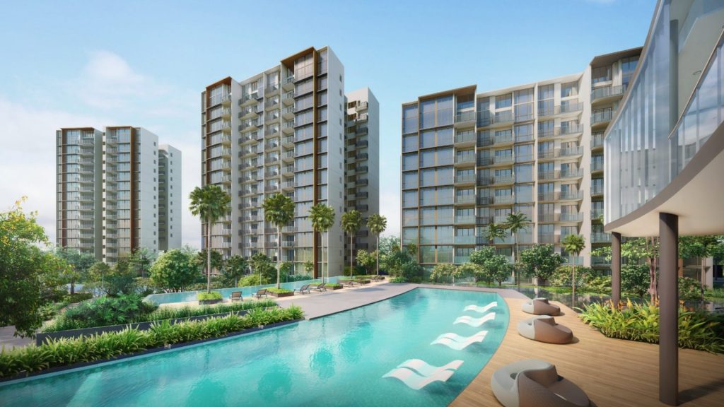 The Botany at Dairy Farm Singapore luxury apartments pool