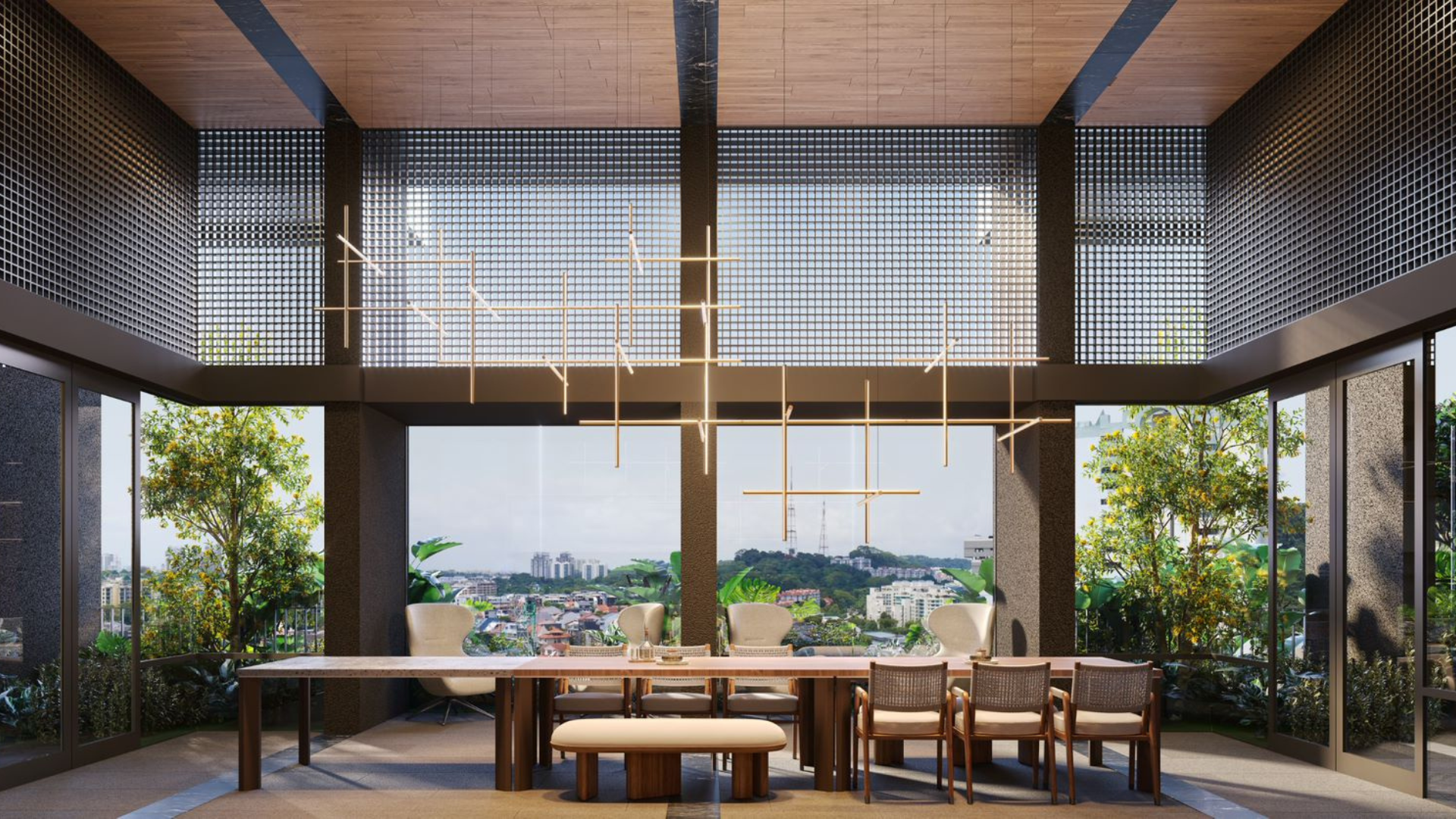 The Reserve Residences Singapore luxury apartments dining area