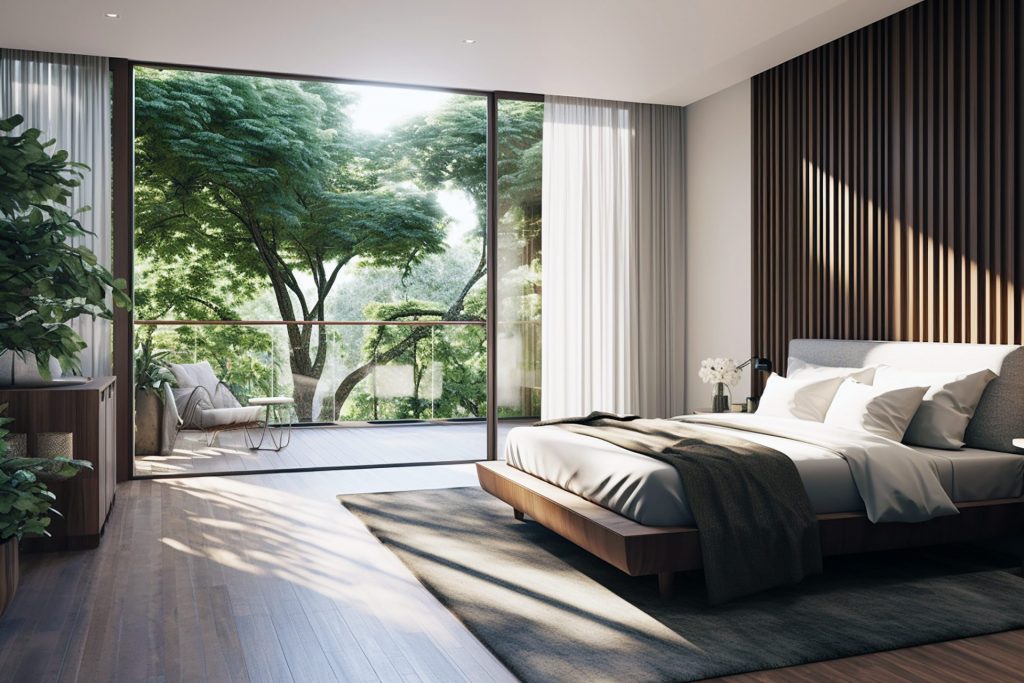 Watten Estate Condo bedroom interior design