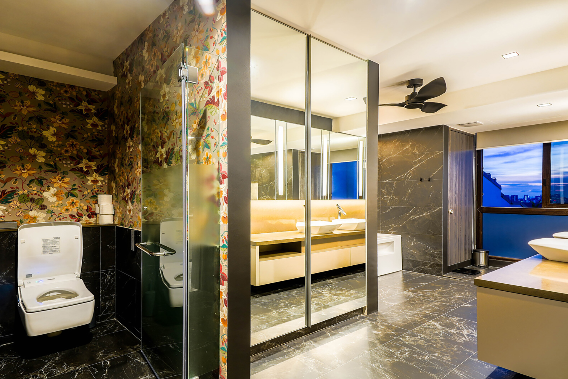 condo penthouses for sale Singapore master bathroom