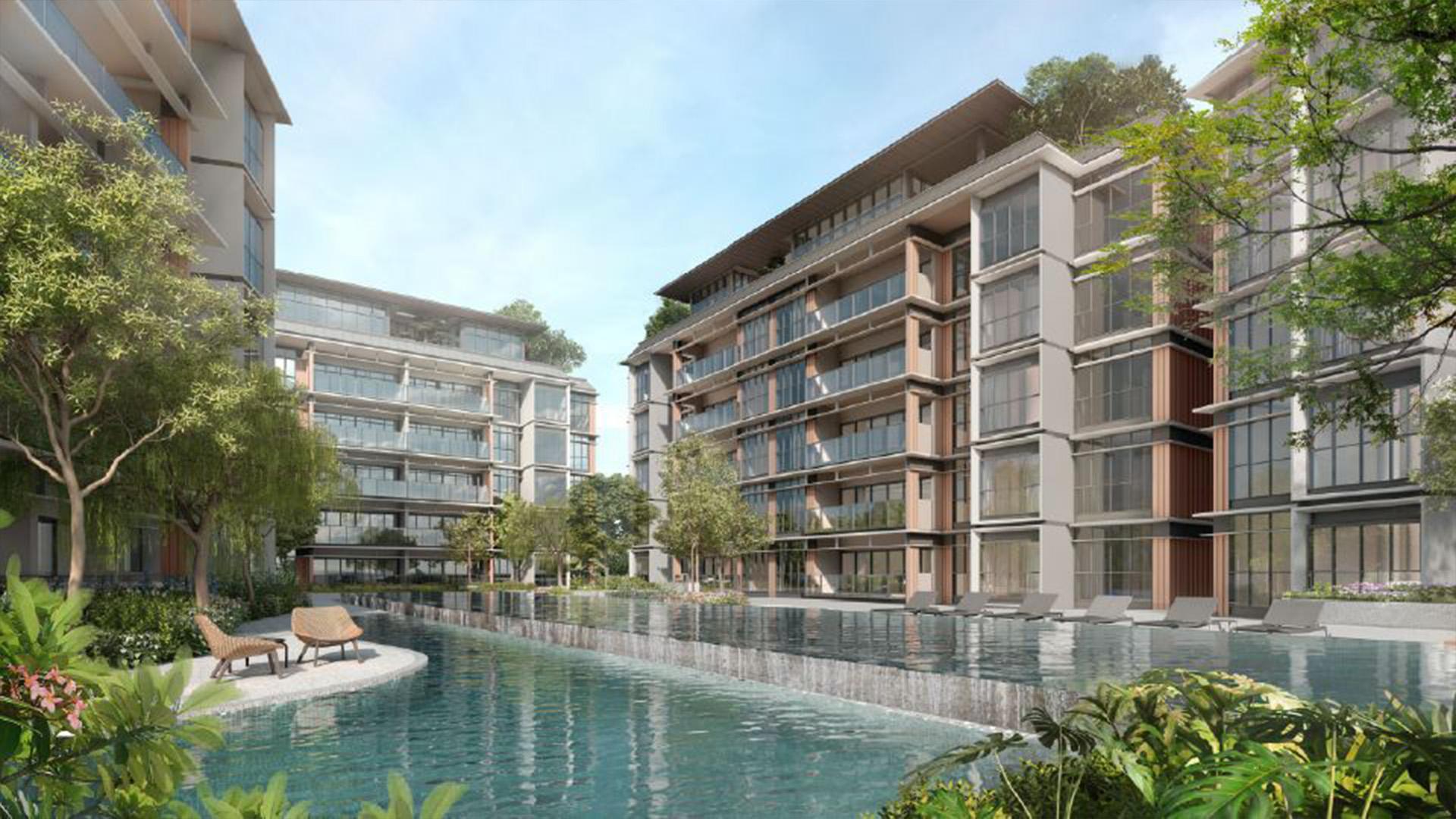 Watten House Singapore luxury homes pool
